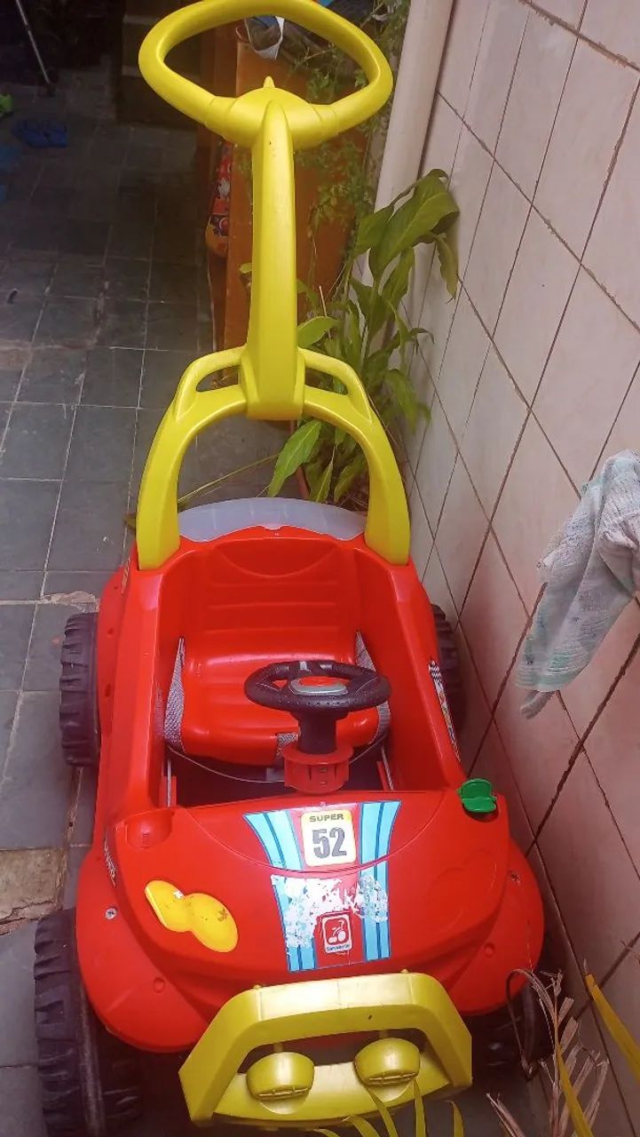 Carrinho de passeio de pedal bandeirante 