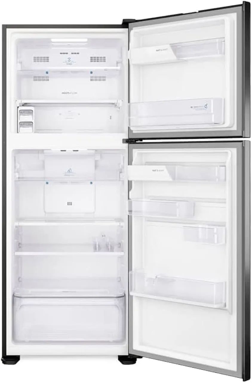 Geladeira Electrolux Frost Free Inverter 431L AutoSense Duplex Cor Black Inox Look  - Foto 3