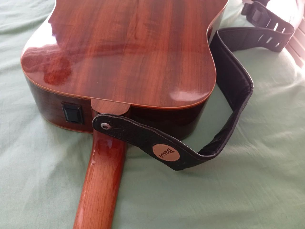 Violão rozini folk em aço 2004 - Foto 5