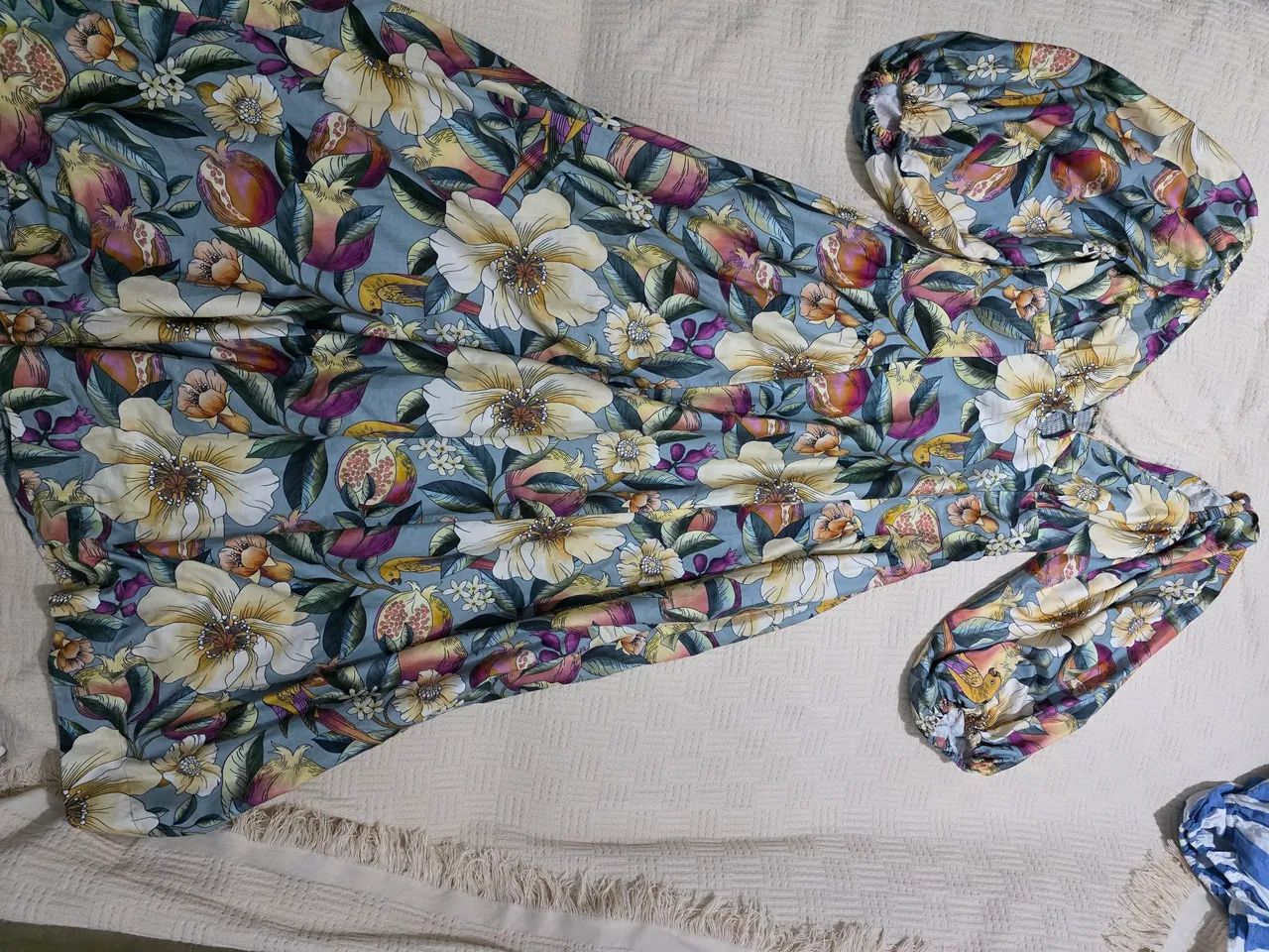 Desapego Farm Vestido Longo - Foto 4