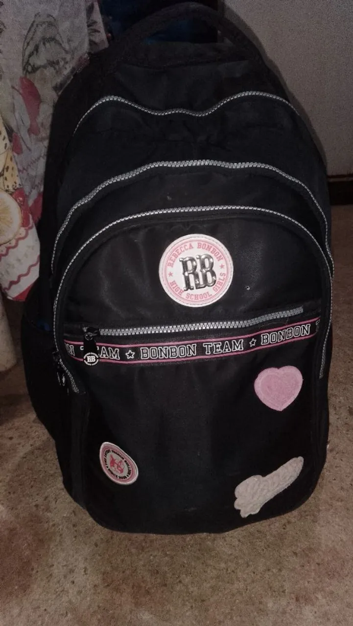 Mochila Escolar Bonbon Team RB