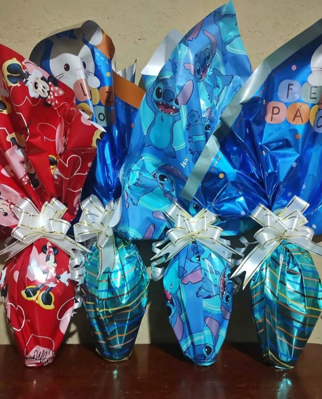 Ovos de Páscoa Decorados -