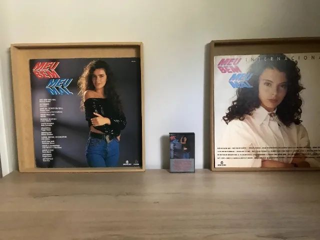 Novela Meu Bem Meu Mal - Disco De Vinil E Cassete - K7 + Lp (Usado)
