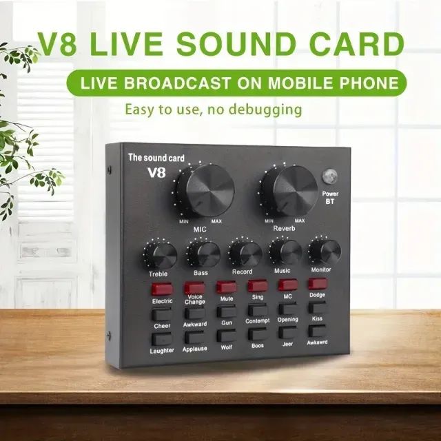 V8 LIVE SOUND CARD 