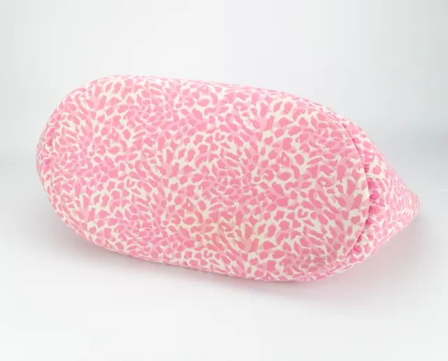 Bolsa acolchoada de transporte Pet estampa oncinha rosa - Foto 5