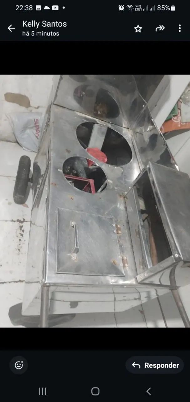 Carrinho de lanche e espetinho  - Foto 4