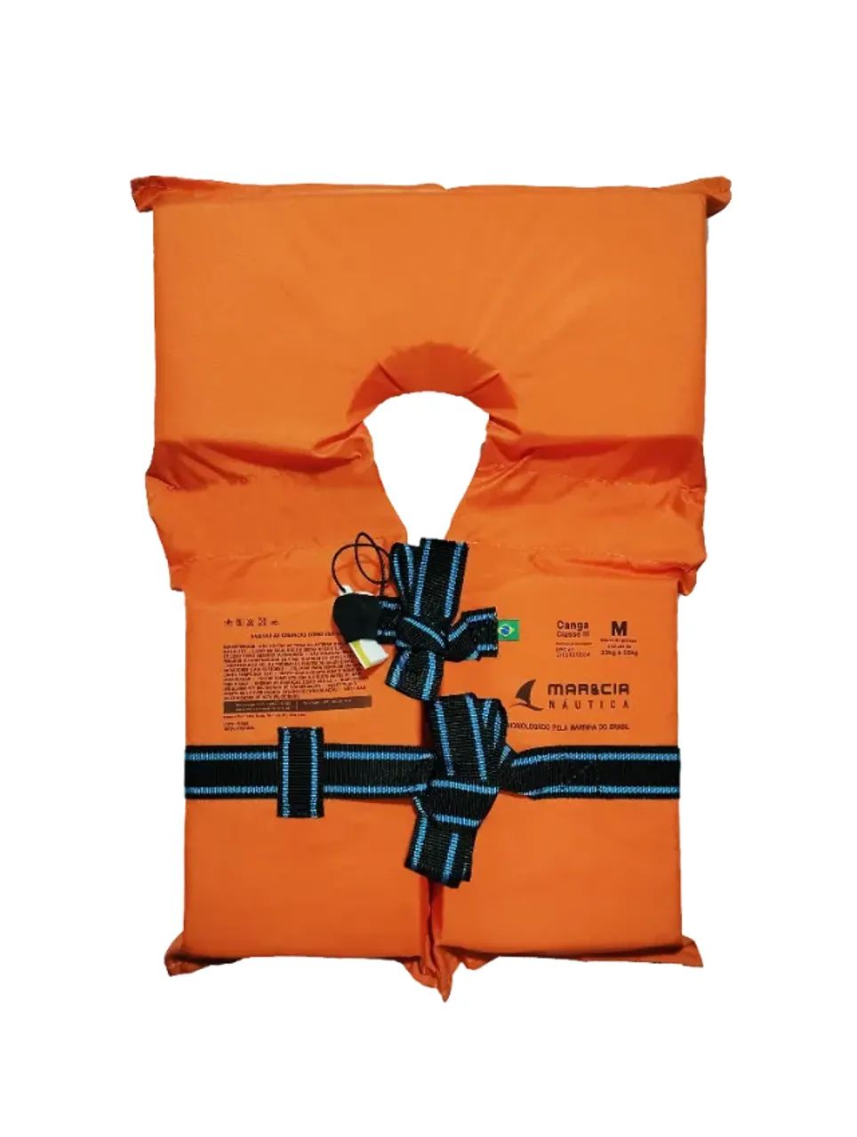 Colete Canga Salva Vidas Classe 3 Homologado Marinha Tamanho M