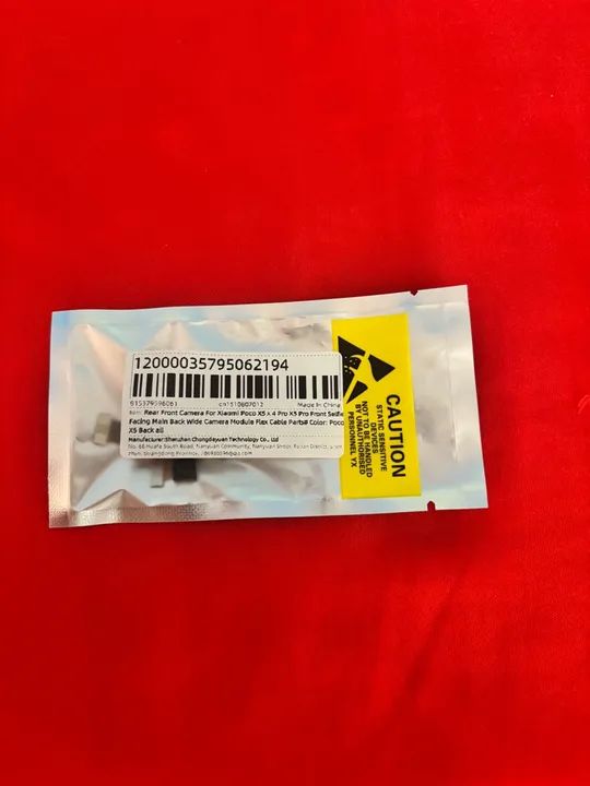 Câmeras front e traseira do Poco X4 e X4 Pro. Serve na câmara front do Poco X5 Pro. - Foto 4