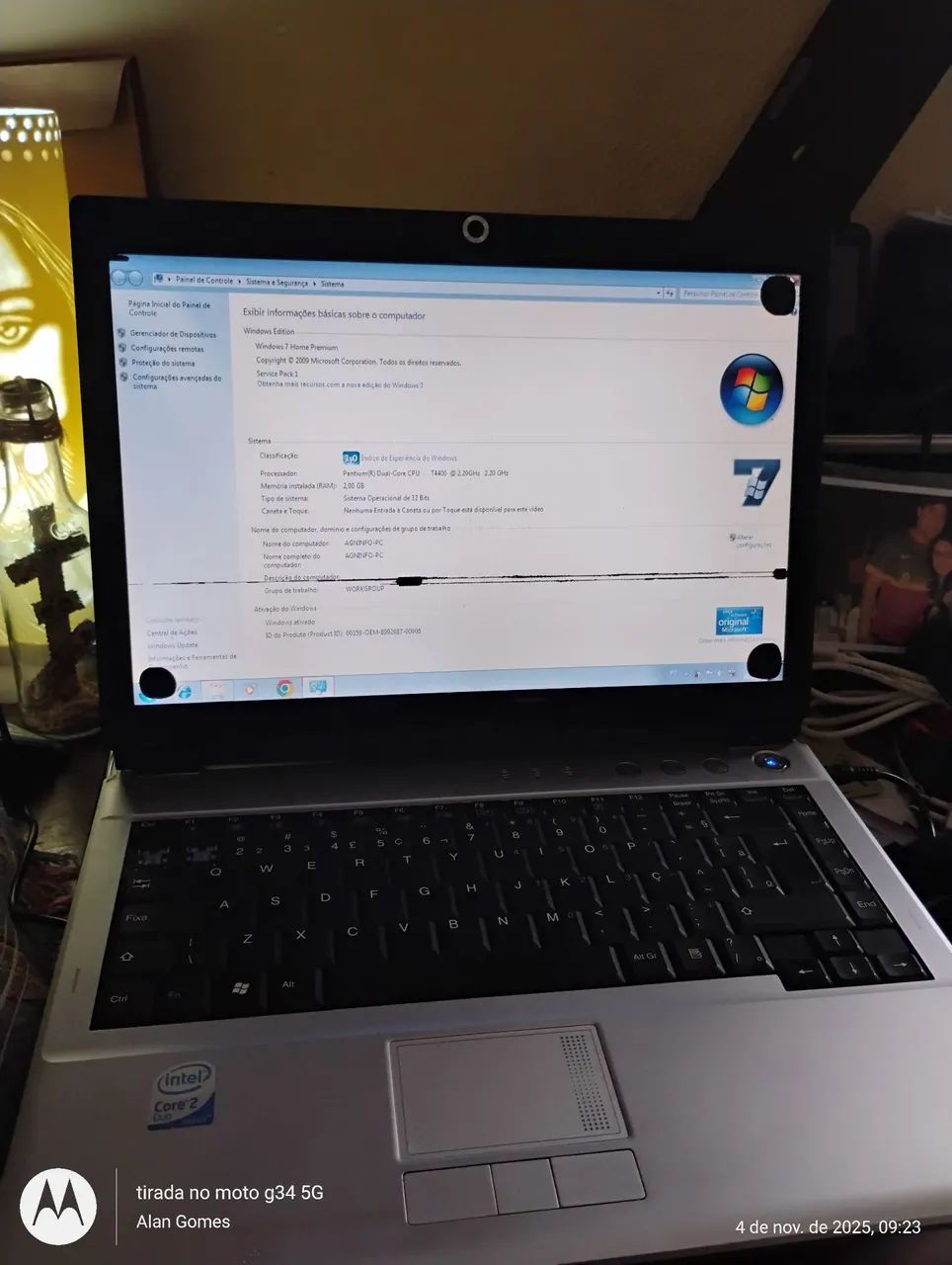Notebook positivo mobile ( funcionando ) leia o anúncio  - Foto 3
