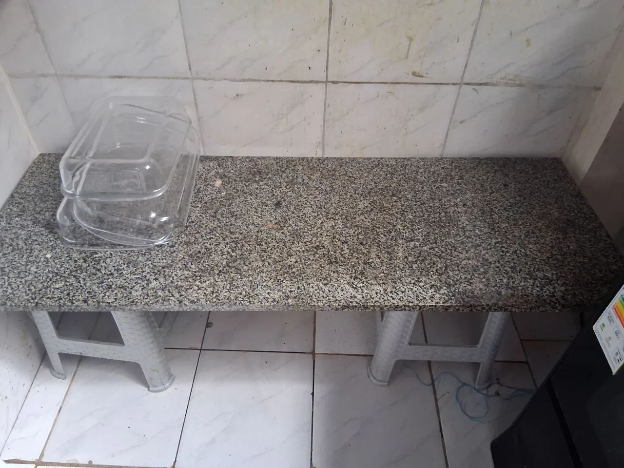 Pedra de mármore para balcão 