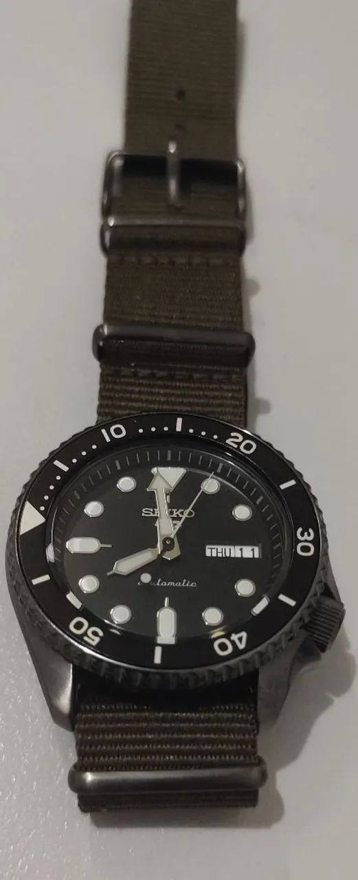 Relógio Seiko 5 automático novíssimo 