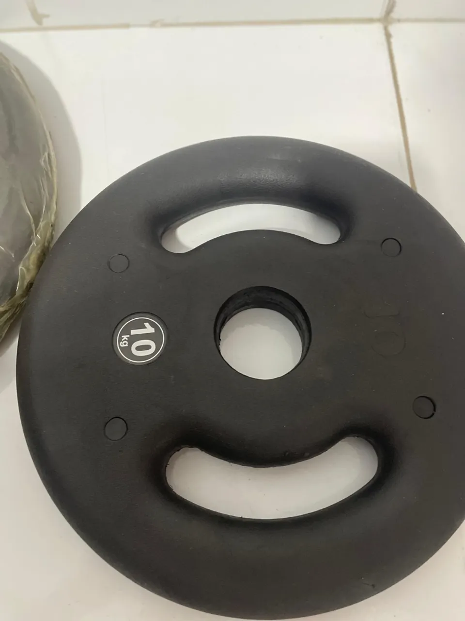 Anilha injetada de Peso 10 kg e 20kg
