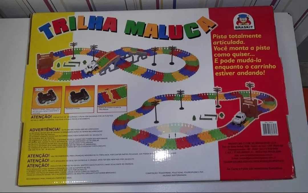 Pista Trilha Maluca - Brinquedo Infantil - Foto 4