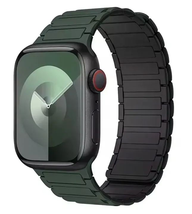 Pulseira para Apple Watch Magnética de silicone 42 a 49mm - Foto 2