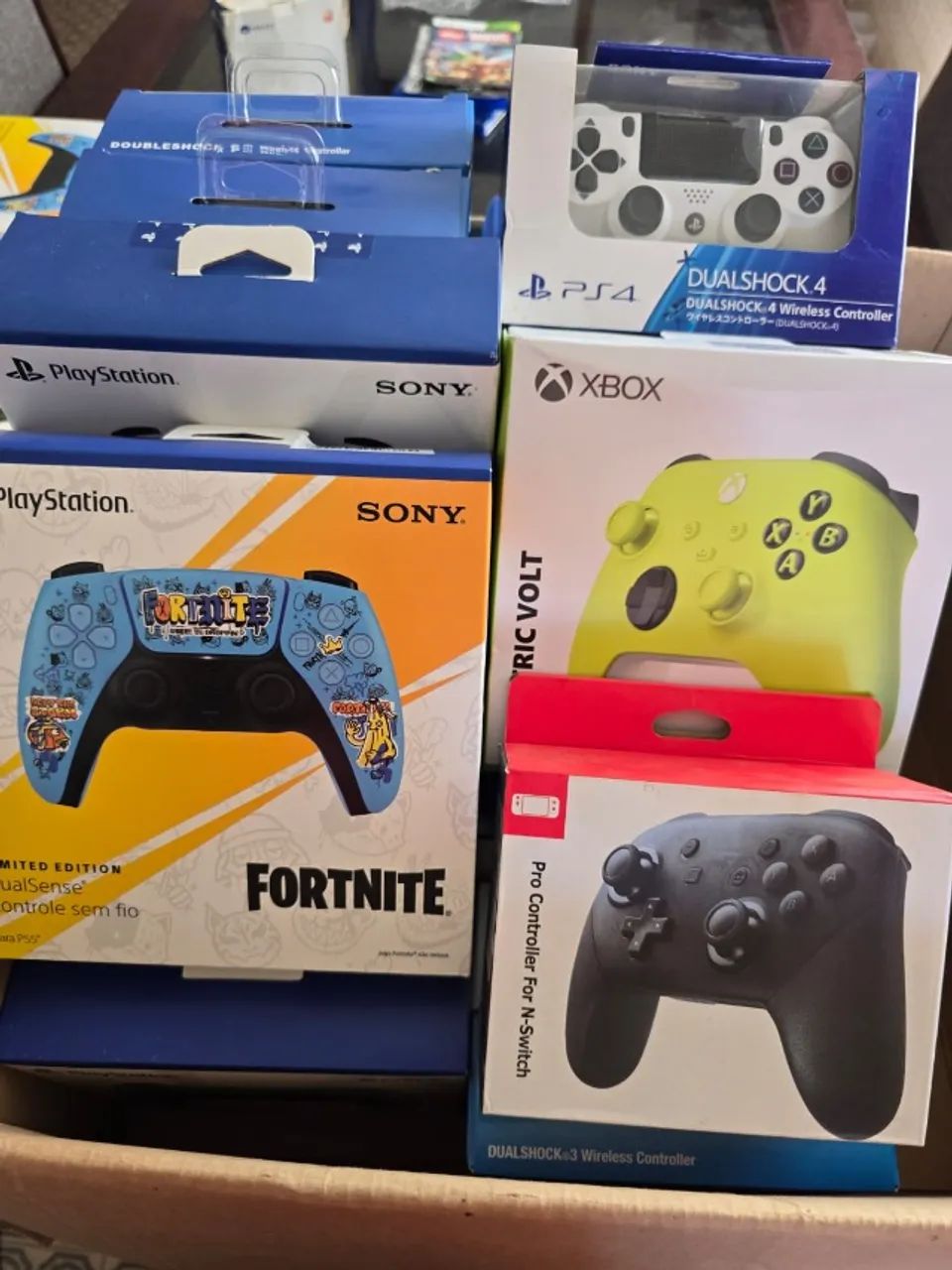 Controle Ps3 Ps4 Ps5 Xbox 360 Xbox One