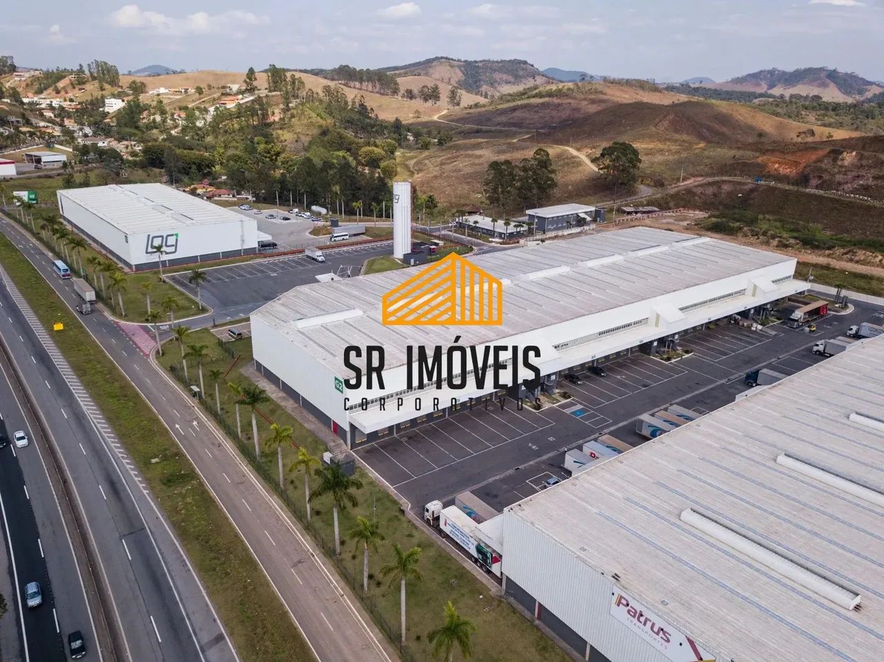 Galpão para aluguel de 1250 metros quadrados em condomínio logístico - Juiz de Fora - MG