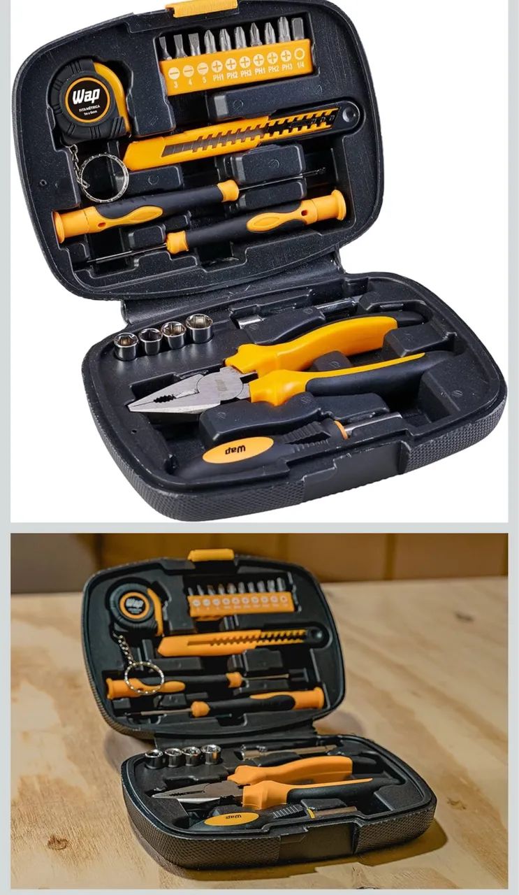 Maleta de ferramentas WAP nova 21pcs - Foto 2