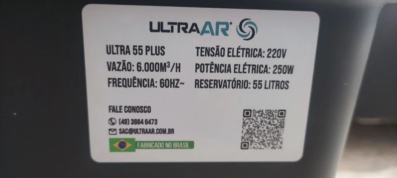 Climatizador de Ar UltraAir 55 litros  - Foto 3