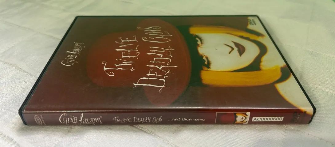 DVD CINDY LAUPER TWELVE DEADLY GUNS - Foto 3