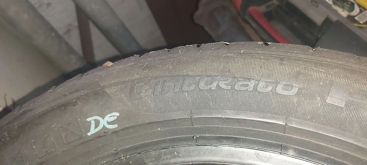 Rodas 15 furacão 4x100 vw pelo com 5 pneus e 5 rodas - Foto 2