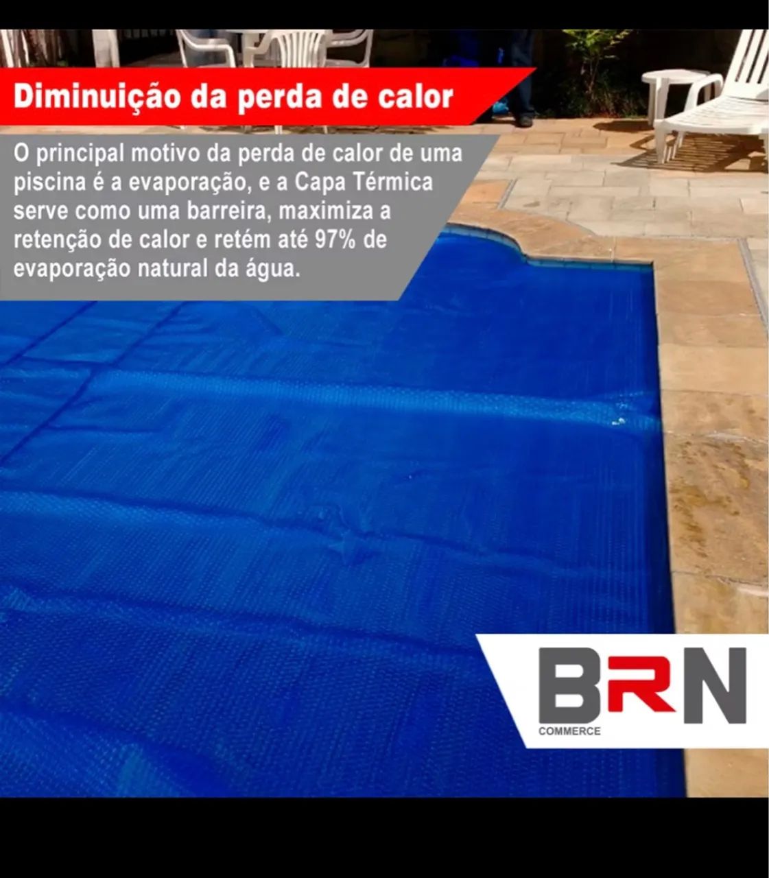 Lona térmica para piscina 