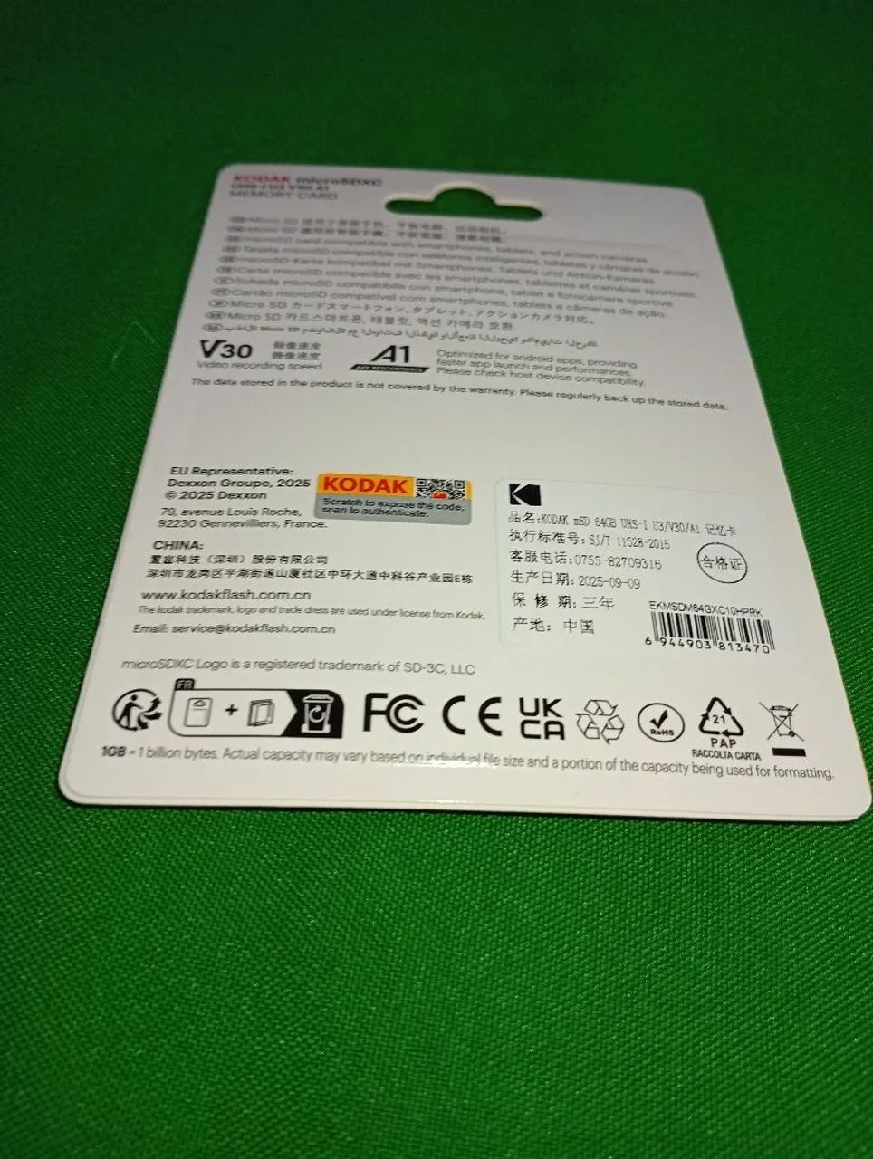 Cartão de memória 64 GB - Foto 3