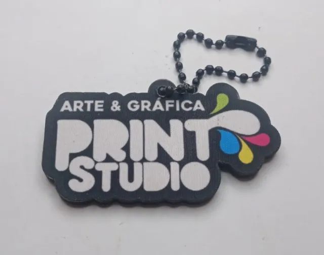 Chaveiros personalizados com toque aveludado; super personagens ou sua logomarca - Foto 4