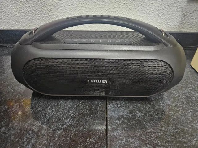 Caixa De Som Aiwa Aws-bbs-02-a Bluetooth Preto (Usado)