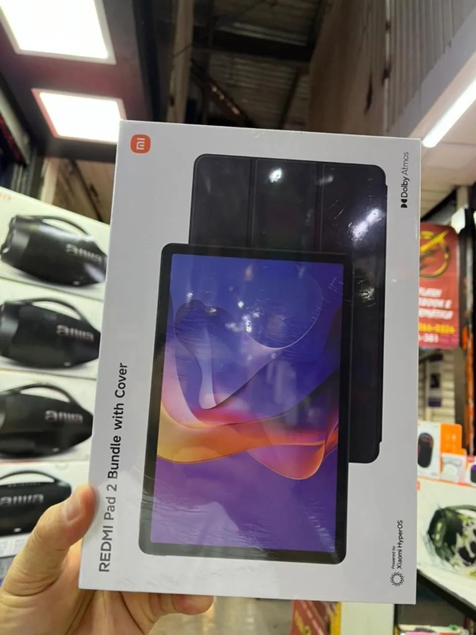 REDMI PAD 2  com Capa (8RAM) 256GBVERDE LILAS