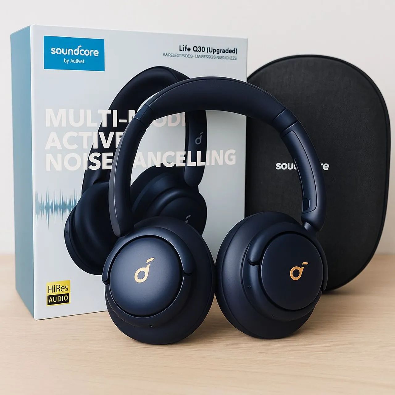 Fone de Ouvido Soundcore Life Q30 (Upgraded) - Bluetooth com Cancelamento de Ruído - Foto 4
