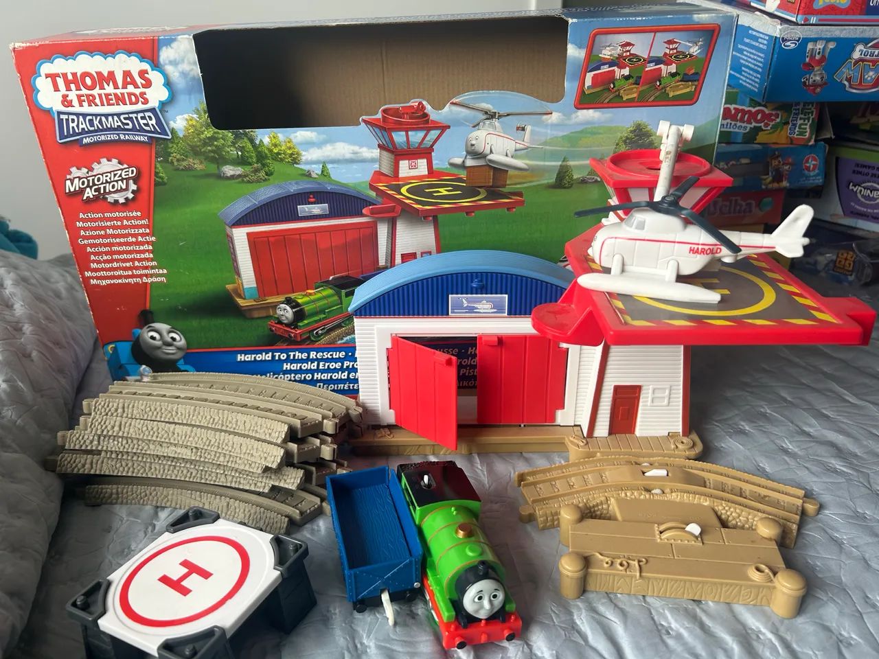 Ferrovia Locomotiva Thomas Friends em excelente estado - Foto 2