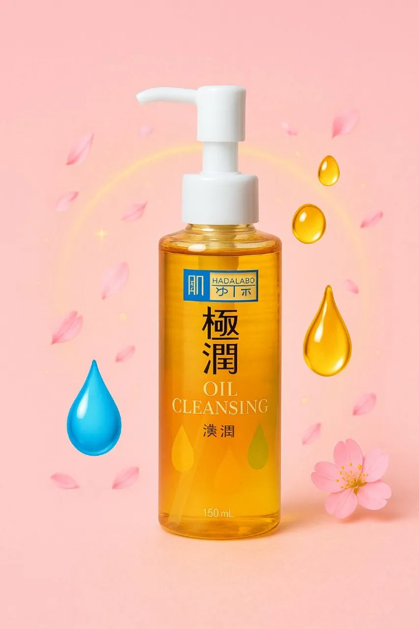 Óleo de Limpeza Facial Hadalabo - cleansing oil