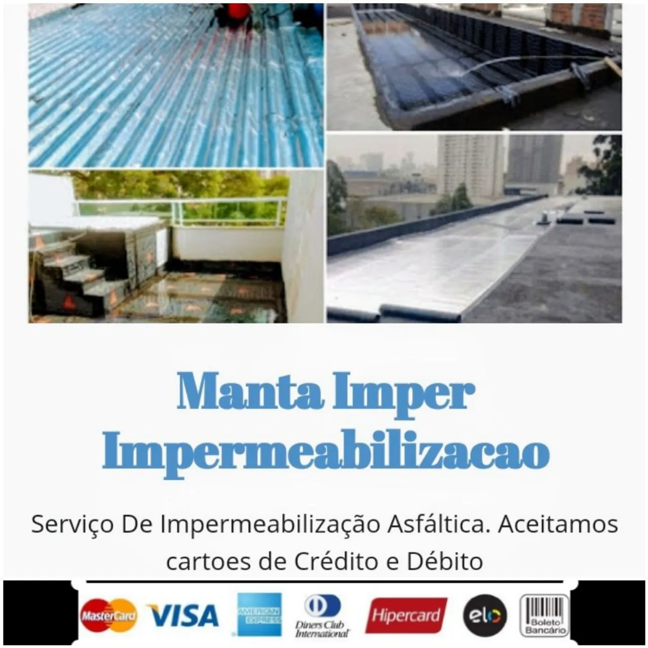MANTA IMPER IMPERMEABILIZAÇÃO ASFÁLTICA