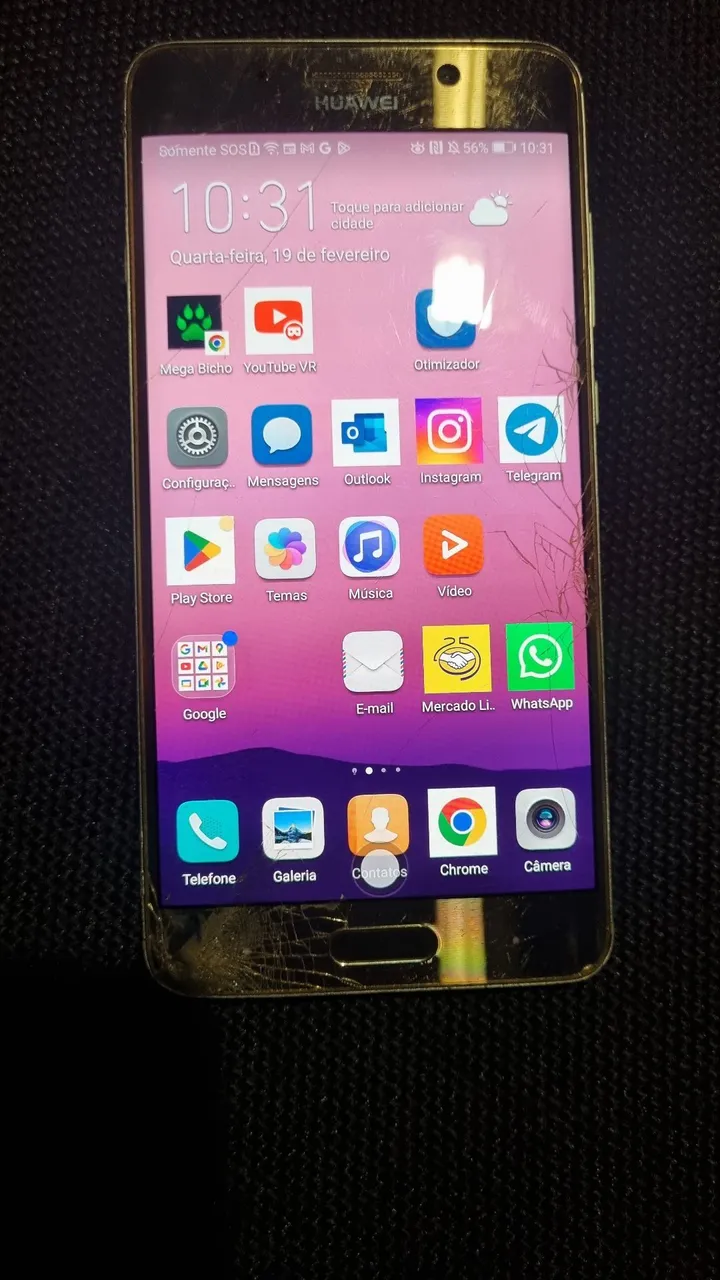 huawei mate 9 pro ( detalhe)