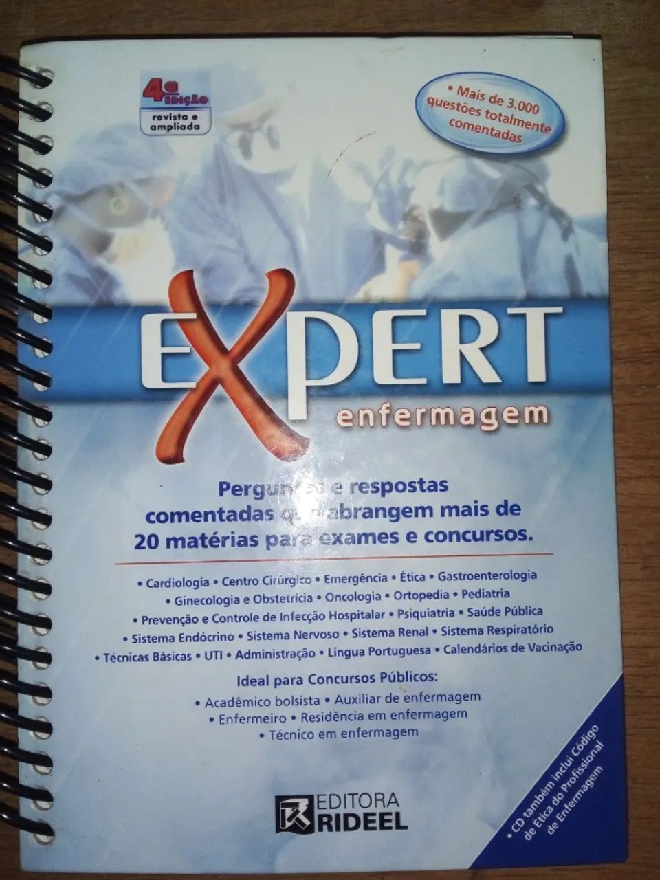 Expert Enfermagem: perguntas e respostas de 20 matérias de exames e concursos  