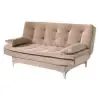  Sofá Cama Agatha Casal 3 Lugares com Encosto Reclinável - Foto 4