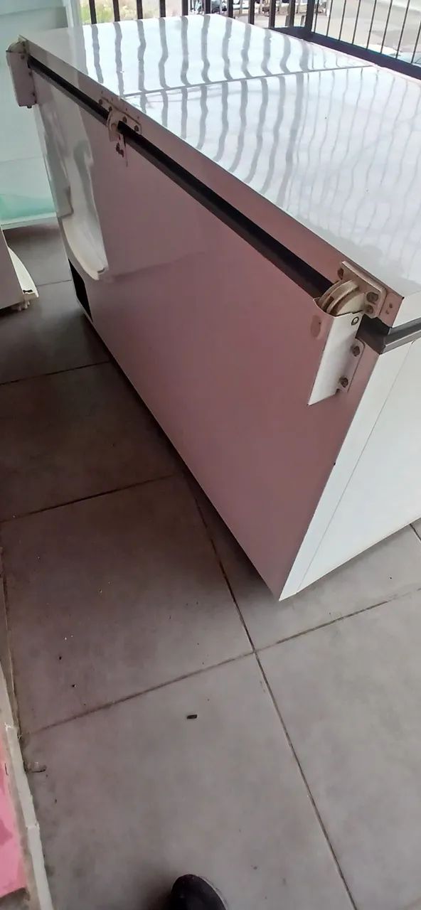 Freezer Horizontal em ótimo estado 110 volts 526 litros entrega grátis  - Foto 5