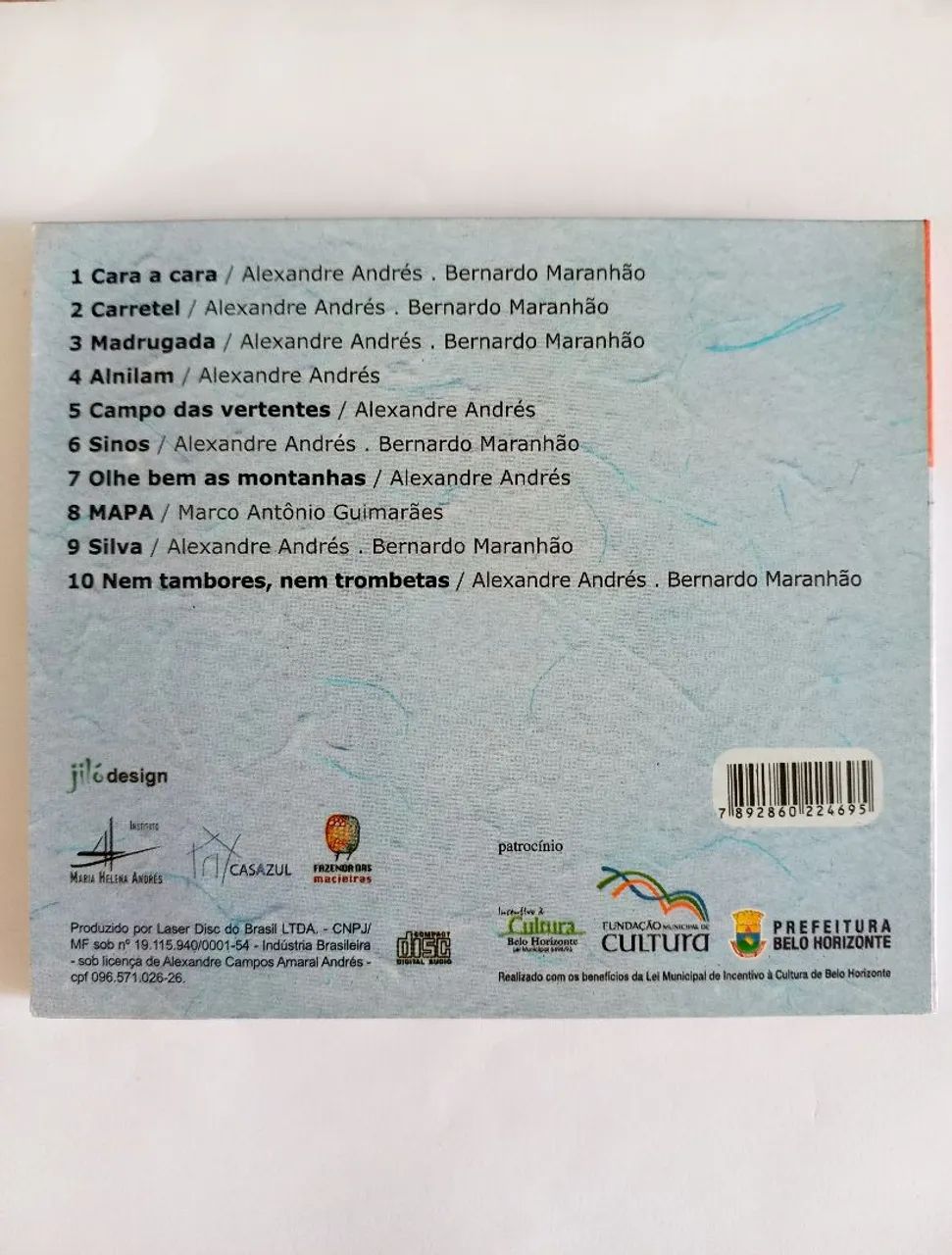CD Olhe Bem as Montanhas - Alexandre Andrés - Foto 3
