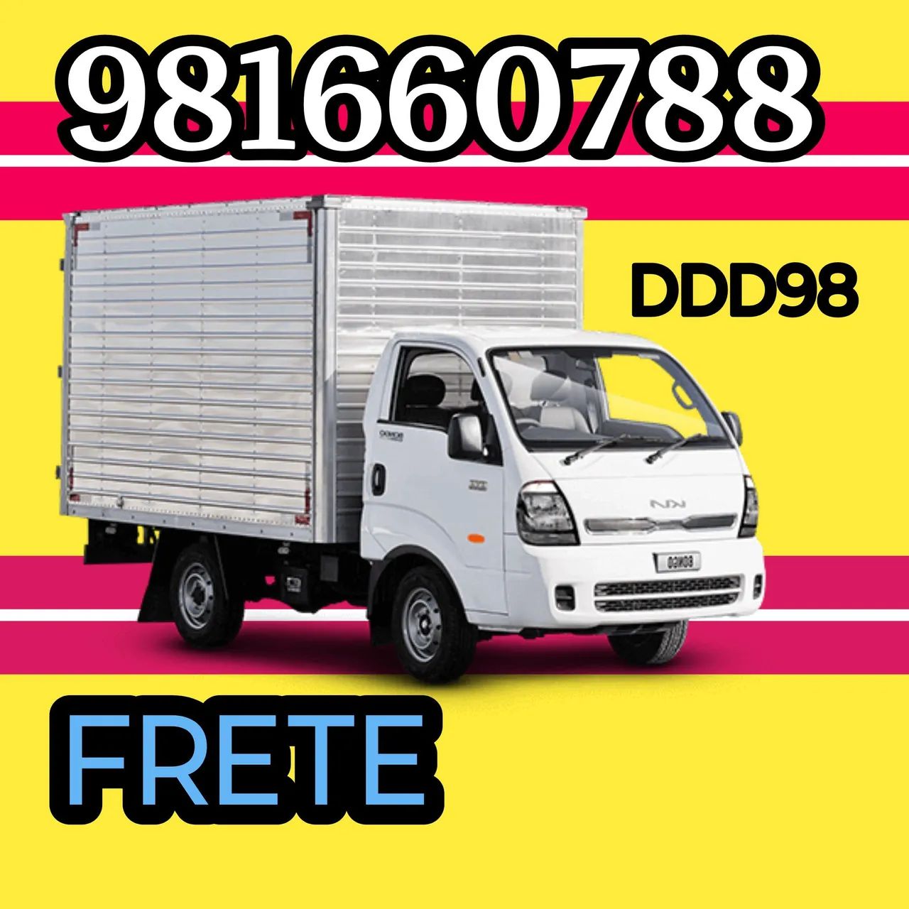 Frete do começo da semana já está disponível só ligar