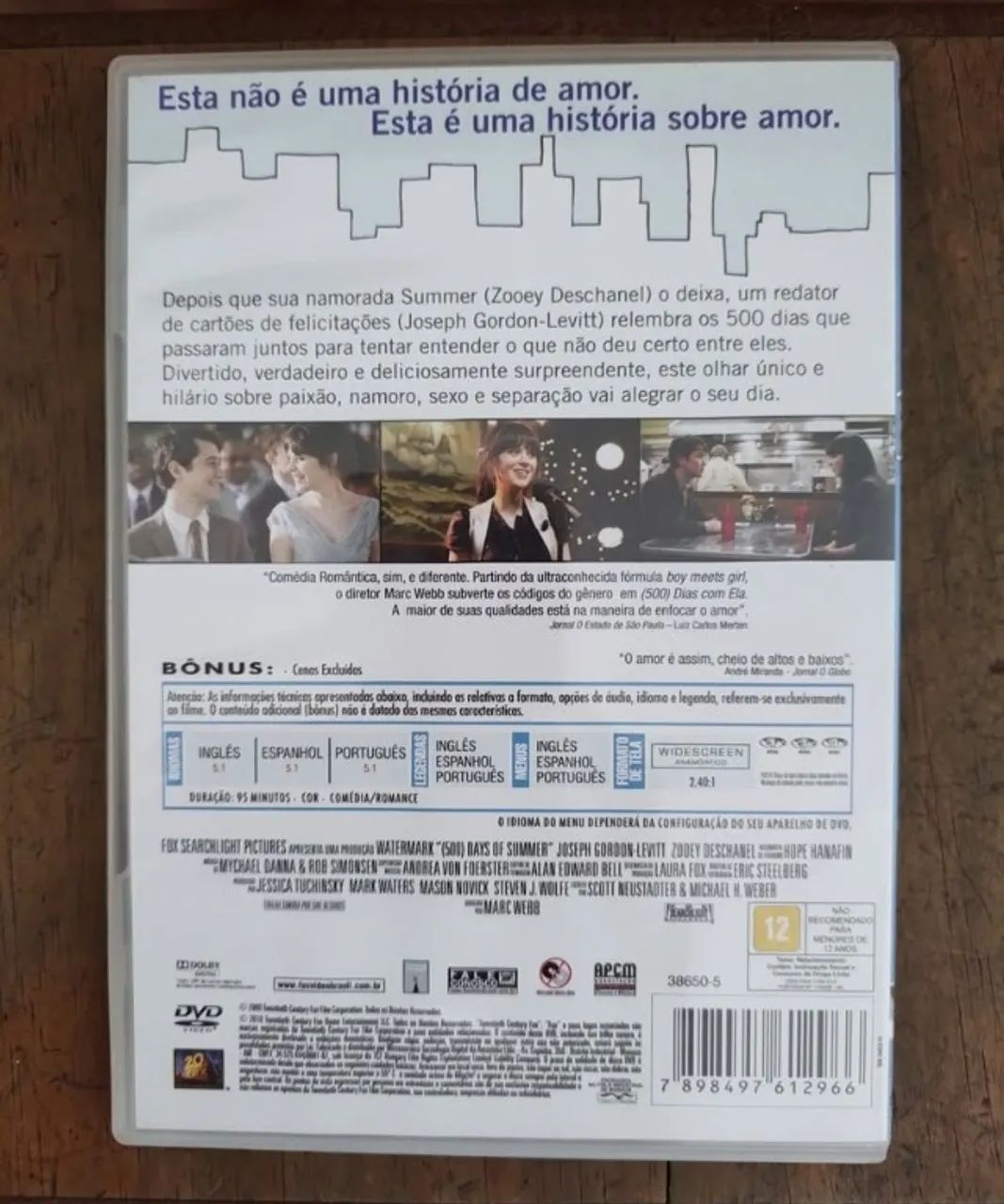 DVD 500 Dias Com Ela - Foto 2