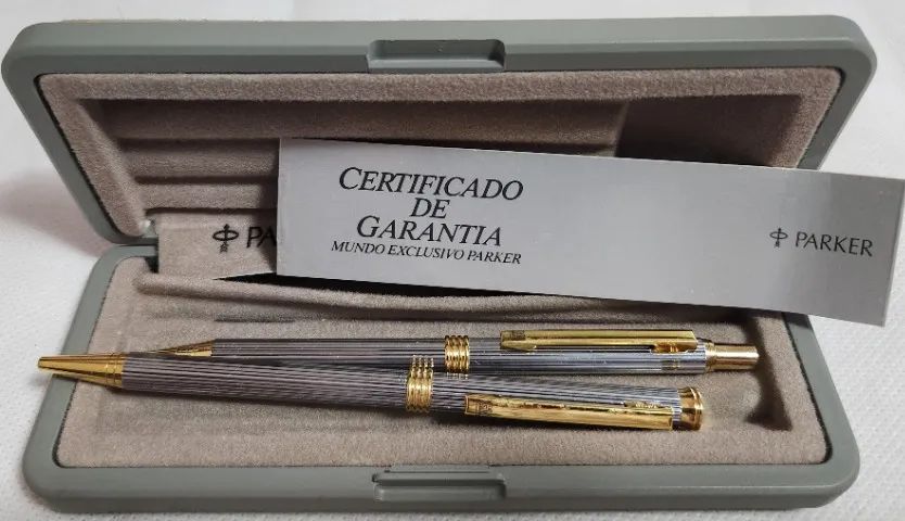 Caneta e Lapiseira Parker - Brinde Chevrolet - Foto 4