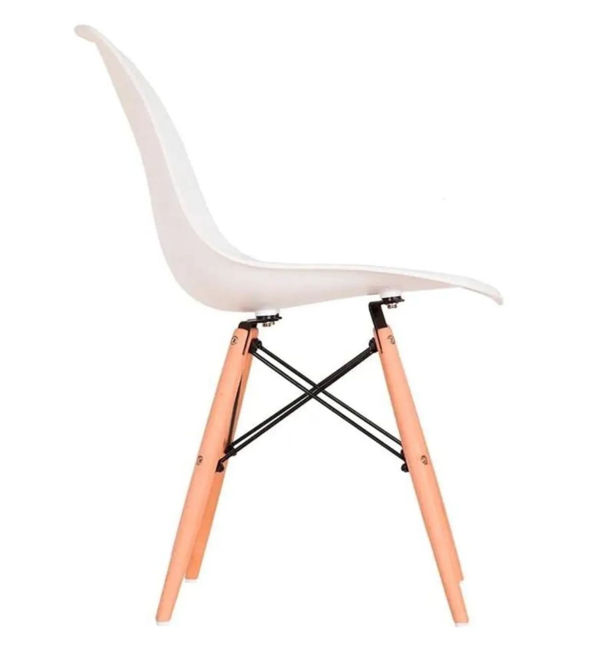 4 Cadeiras EAMES - BRANCO - Foto 2