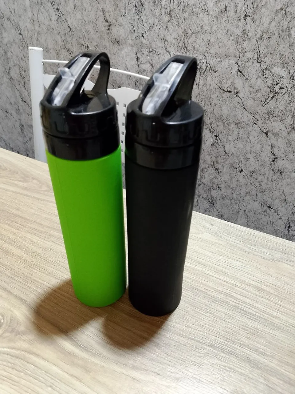 Garrafa para ciclista dobrável