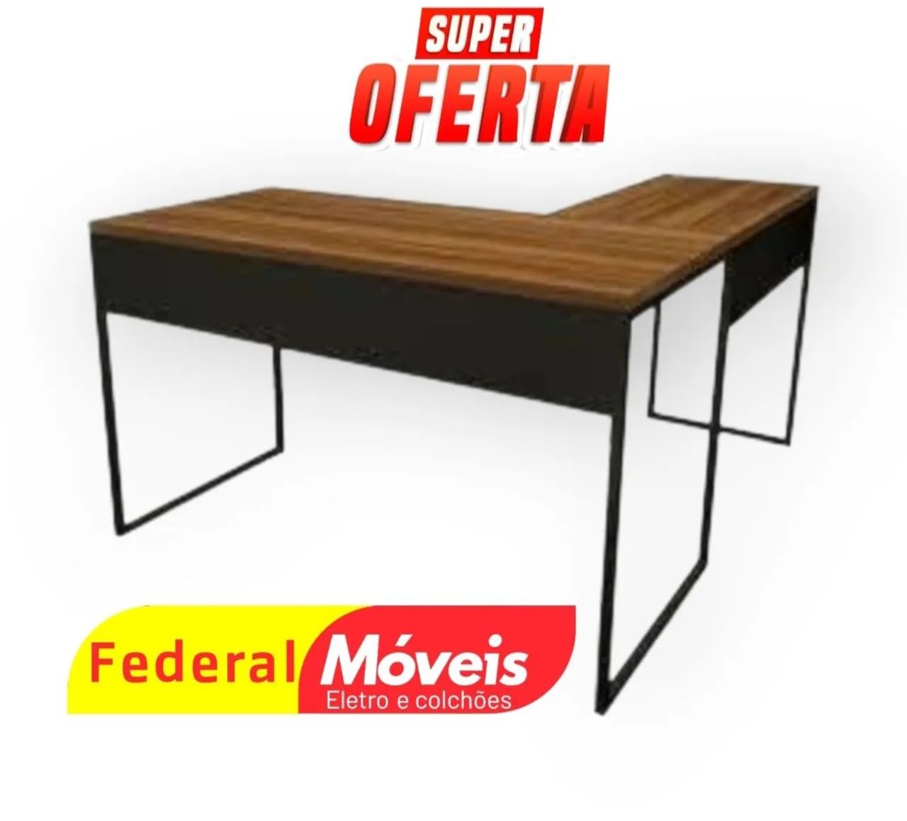 Escrivaninha 1,50x1,50 - Nova e Moderna