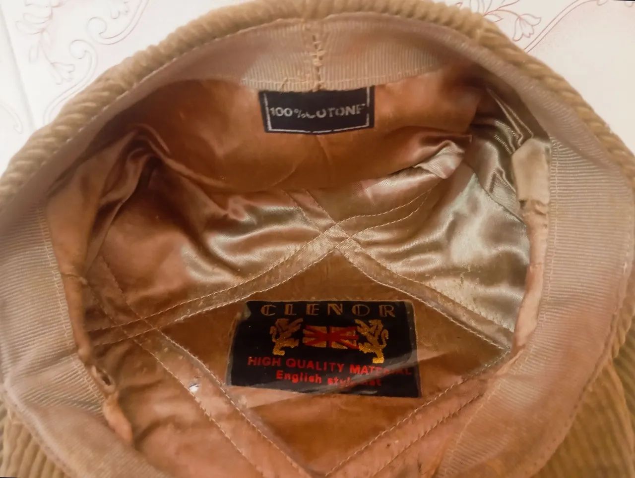 Boina Clenor Inglês C/ Broche Anos 80 Original - Usada - Foto 6