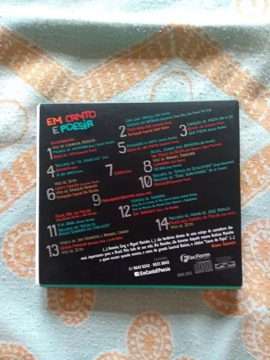 Cd Grupo Em Canto e Poesia - Foto 2