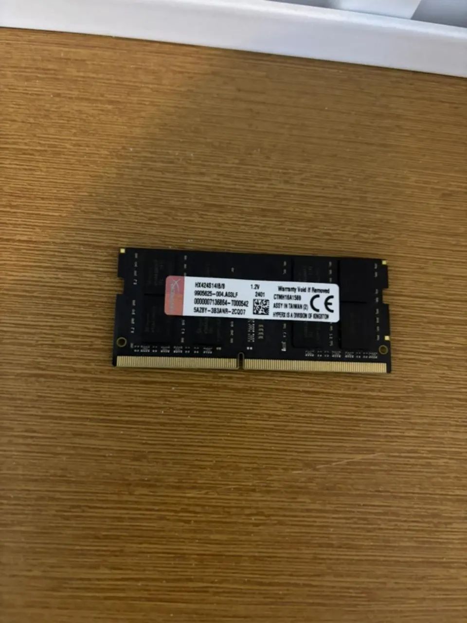 Memoria ram 4gb de notebook hyperx - Foto 2