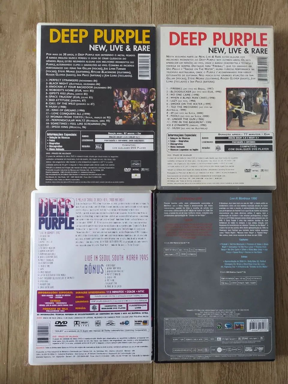Dvd Deep Purple lote - Foto 2