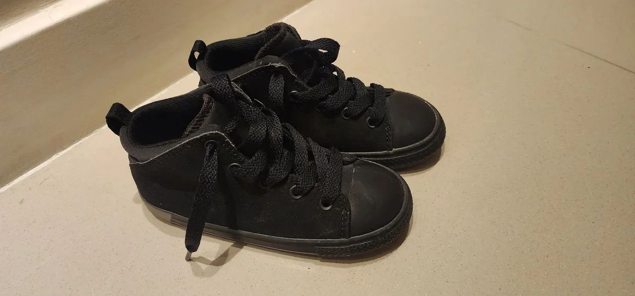 Tênis Converse Infantil Preto All Star Converse