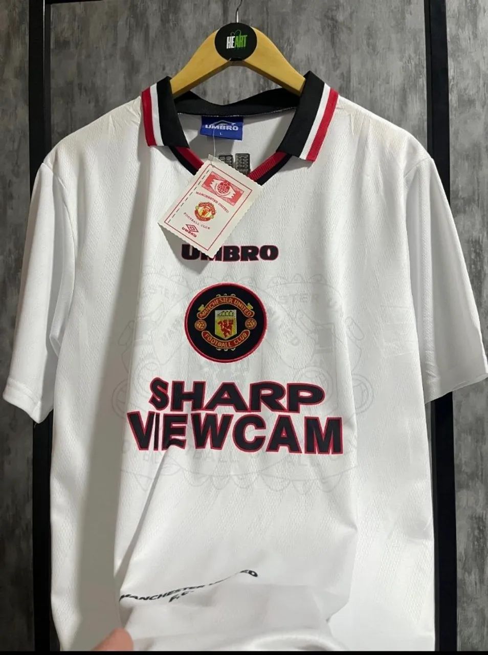 Camisa Manchester United Retrô 96/97 - Roupas Esportivas - Setor